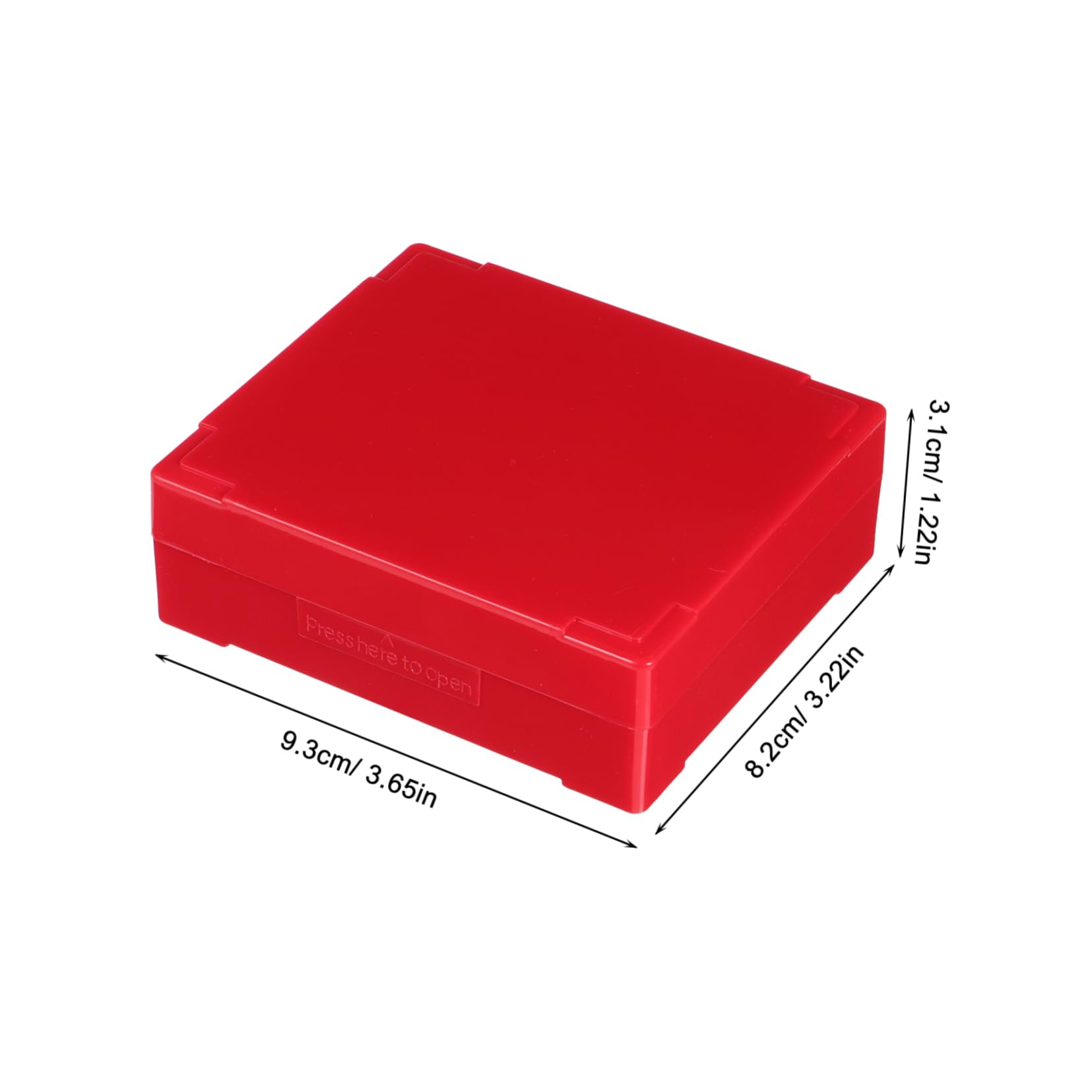 PRETYZOOM Specimen Box for Microscope Slides Reusable Storage Organizer Lab Slide Storage Holder Secure Seal