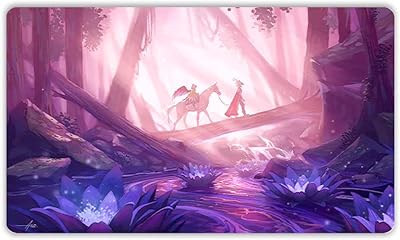 Paramint Lotus Quest Swamp (Stitched) - MTG Playmat - Compatible for Magic The Gathering Playmat - Play MTG, YuGiOh, TCG - Original Play Mat Art Designs & Accessories