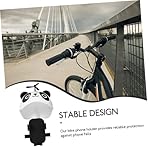 BUGUUYO-Mobile-Phone-Holder-Cellphone-Stand-Motorcycle-Cell-Phone-Stand-Electric-Bike-Braces-Cellphone-Holder-Bike-Handlebar-Phone-Holder-Phone-Mount-Holder-Bracket-Acrylic-Shade