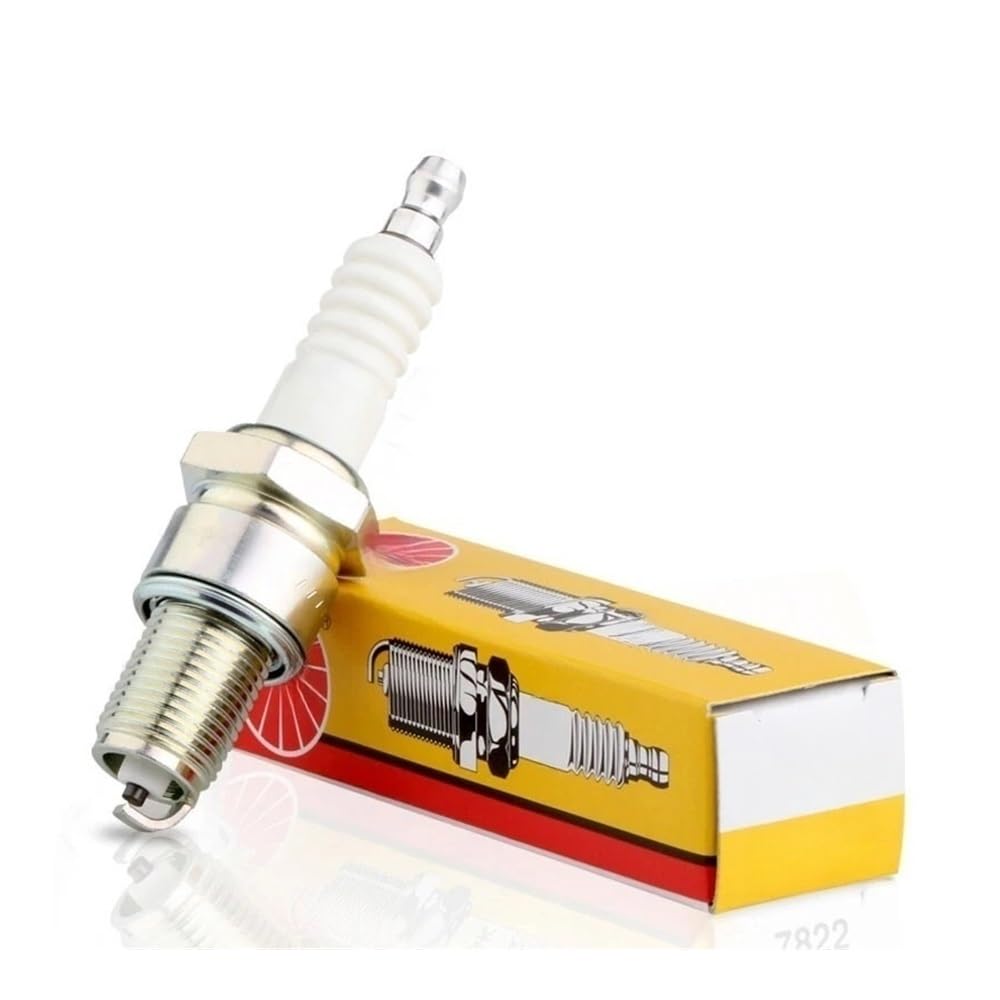 Bujías de aleación para automóviles BPR6ES 7822, compatibles con cortacéspedes Changan, Livina, Sylphy y Jincheng AX100 (número de Pieza Original 12121258159, Juego de 6).