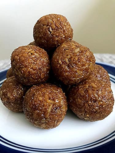 Pure Natural Coconut laddu/Nariyal - sweet Coconut balls/Kobbari Laddu (healthy snacks) - 500 Gm (B09MNN17DF) Amazon Price History, Amazon Price Tracker