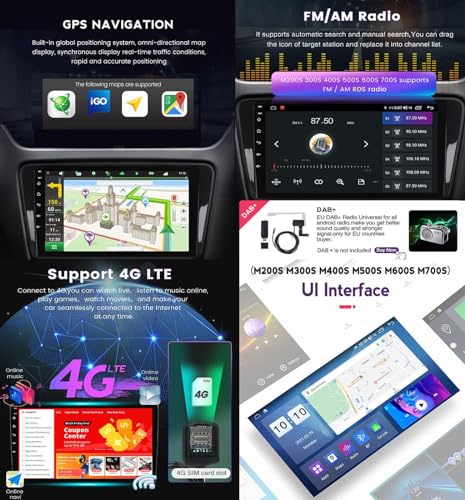 Pantalla GPS Android 12 para Peugeot 307: soluciona tus problemas de conectividad en el coche 6