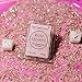 The Candle Daddy Rose Quartz - Pink Crystal Scented Wax Melt - 1 Pack - 2 Ounces - 6 Cubes