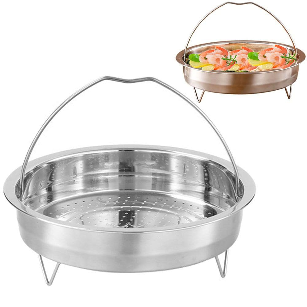 Suagr Panier Vapeur En Acier Inoxydable Avec Poignée En Acier