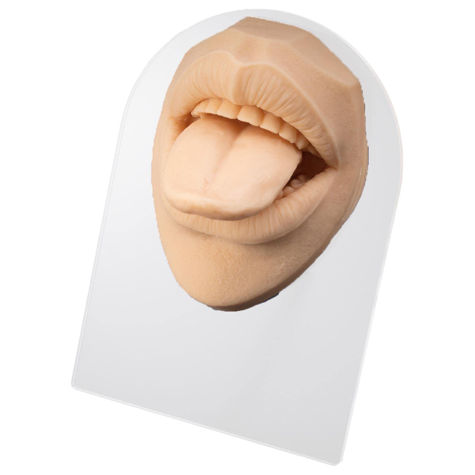 Tappo Per Bocca In Silicone Con Cinturini - Morbido E Regolabile