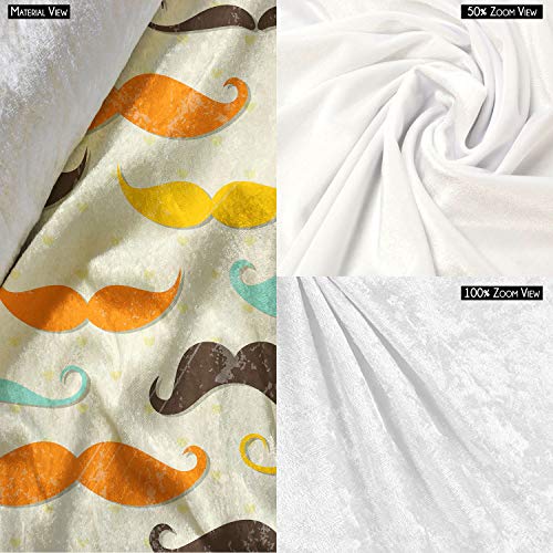 Image of ArtzFolio Vintage Mustache D2 | Pouch Wrist Potli Bag | Bag for Weddings & Casual Parties