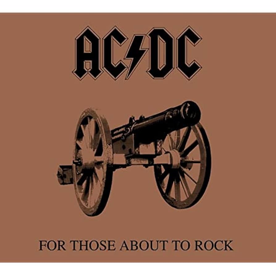 【AC/DC ロックT】For Those About To Rock For Those about to Rock We Salute You : AC/DC, Ac, DC
