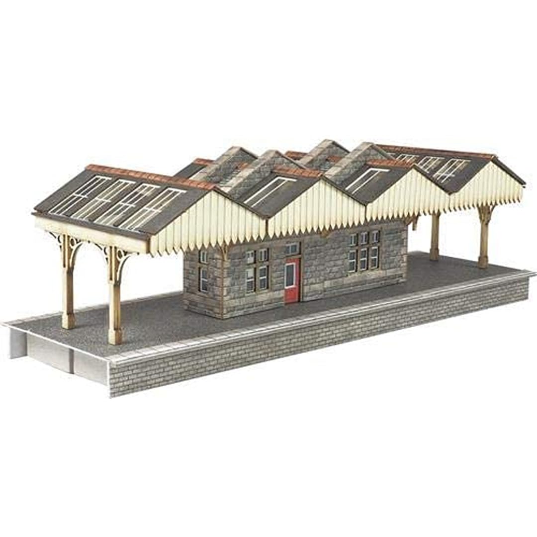 Metcalfe PN922 Island Platform Building Card Kit N Gauge