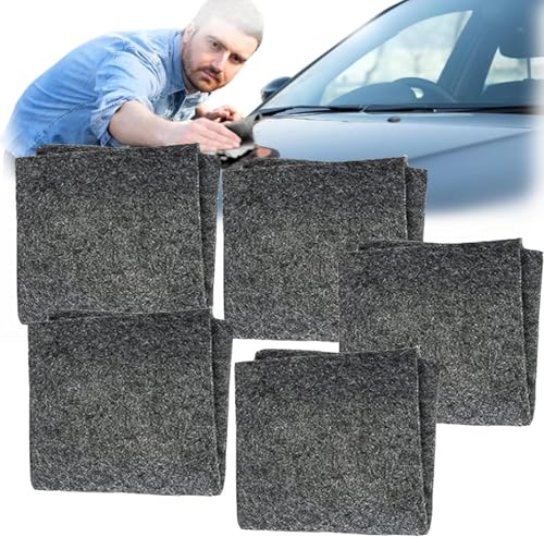 Fixapro Ultimate Scratch Remover FixaPro The Magic Car Cleaning Cloth for Any Car Scratches Wipes to Remove Car Scratches Water Spots Surface Polishing Easy to Repair Paint(5 pcs)