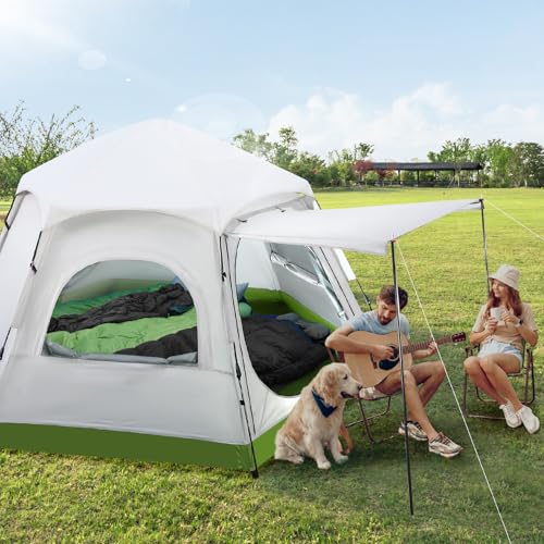 Carpa de camping instantánea para 2-4 personas miniatura 6