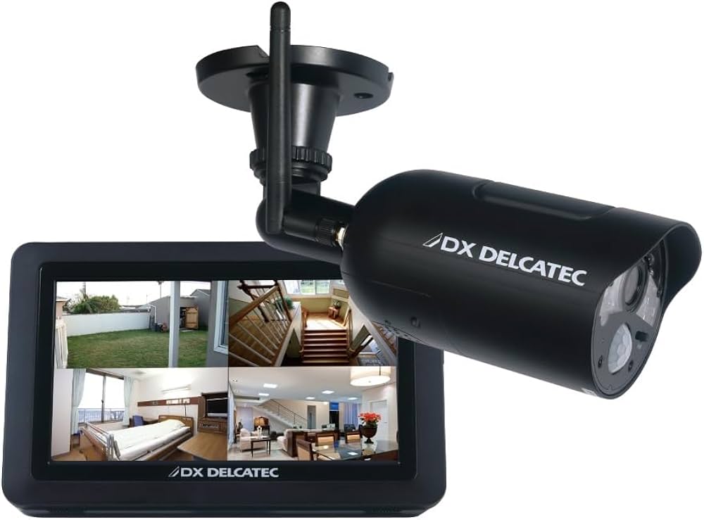 ✨防犯カメラ✨ 屋外 ワイヤレス 10インチモニタ一 監視カメラ 4台セット ✨防犯カメラ✨ 屋外 ワイヤレス 10インチモニタ一 監視カメラ 4