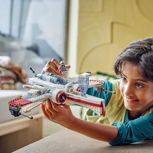 Star Wars 75402 Starfighter ARC-170 con 4 Minifigure e Droide R4-P44, Idea Regalo di Compleanno per Fan di La Venetta dei Sith, Astronave Giocattolo per Bambini e Bambine da 9 Anni da Collezione - Lego - Immagine 8