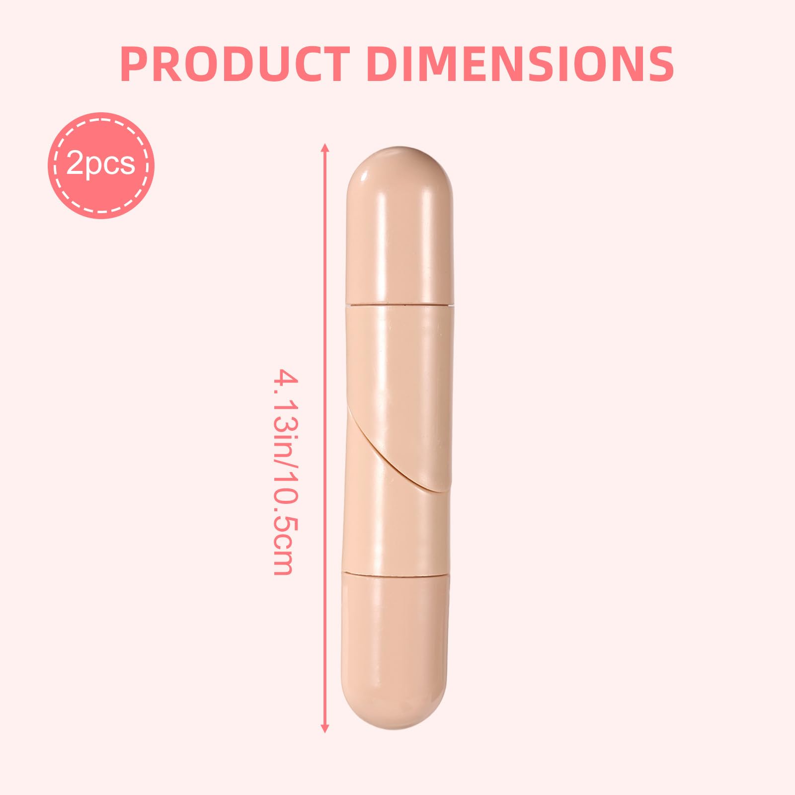 2szt Składane Stemple do Eyelinera, Dwustronny Czarny Płynny Eyeliner w Żelu w Formie Stempla dla Początkujących Łatwe Rysowanie Wykwintnego Makijażu