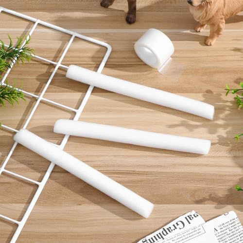 Image of POPETPOP Dog Ear Posting Kit 10 Pcs Foam Ear Stand Rods with 3 Rolls of Adhesive Tapes Puppy Support Accessories for Standing Support and Dog Correction