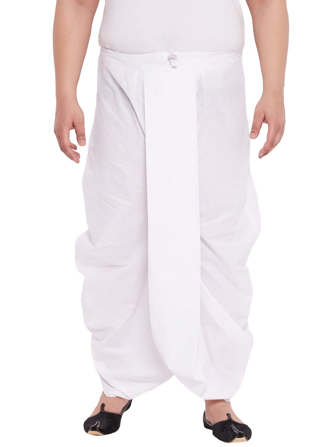 vastramay Plus Men's - Dhoti || Tradional Pattern Casual Style Cotton Dhoti || Made In Premium Fabric || Elegance For Holi & Eid Celebration-picture-28