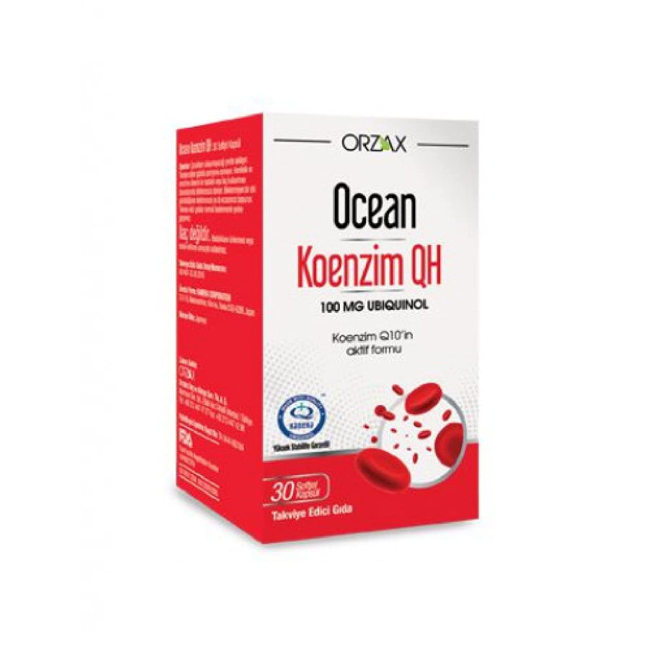 Ocean Koenzim QH 100 Mg 30 Kapsül