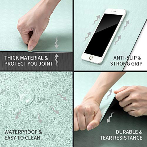 image for CAMBIVO Extra Wide Yoga Mat for Women and Men (72