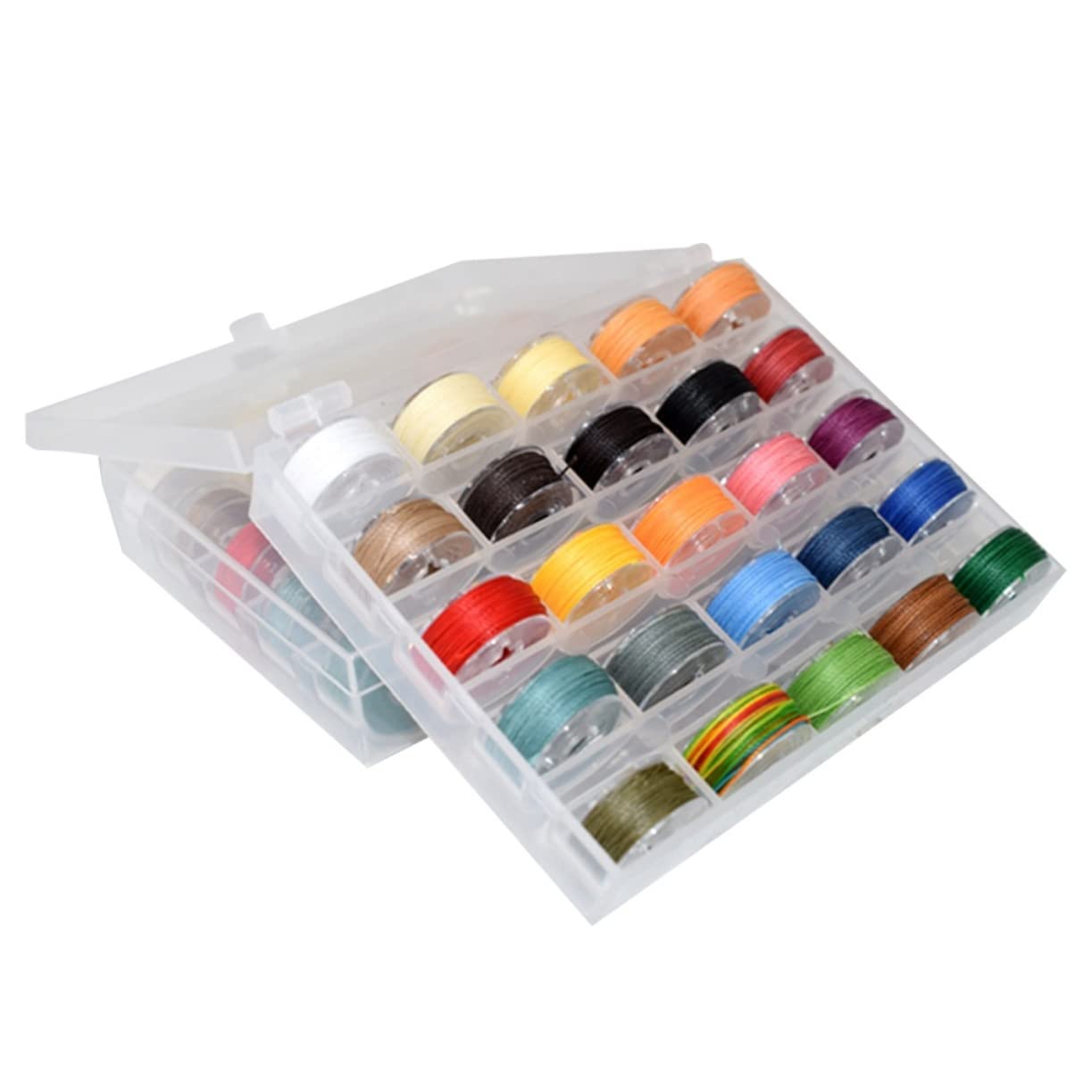 STOBOK 75 Rollos Hilo De Coser De Cuero Hilo De Cera Plano Cordón Encerado Bricolaje Cordón De Costura Hilo De Abalorios De Joyería Cuerda De Hilo De Cera Joyas Cordón Pulsera