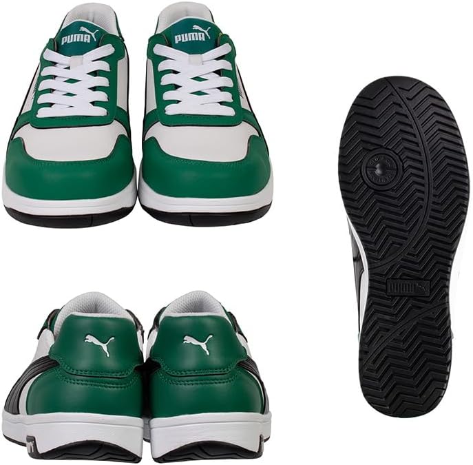 プーマ安全靴#64.209 27.0cmフロントコート　グリーンロー 楽天市場】☆プーマ/PUMA NO.64.209.0 フロントコート・グリーン