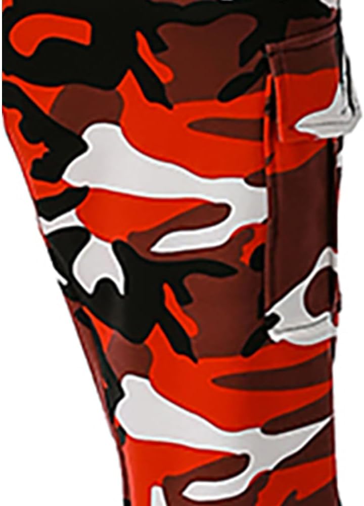 GRAJTCIN Casual Camo Joggers Sweatpants for Men Lightweight Hiking Outdoor Sweatpants Streetwear Pants for Men - Image 2