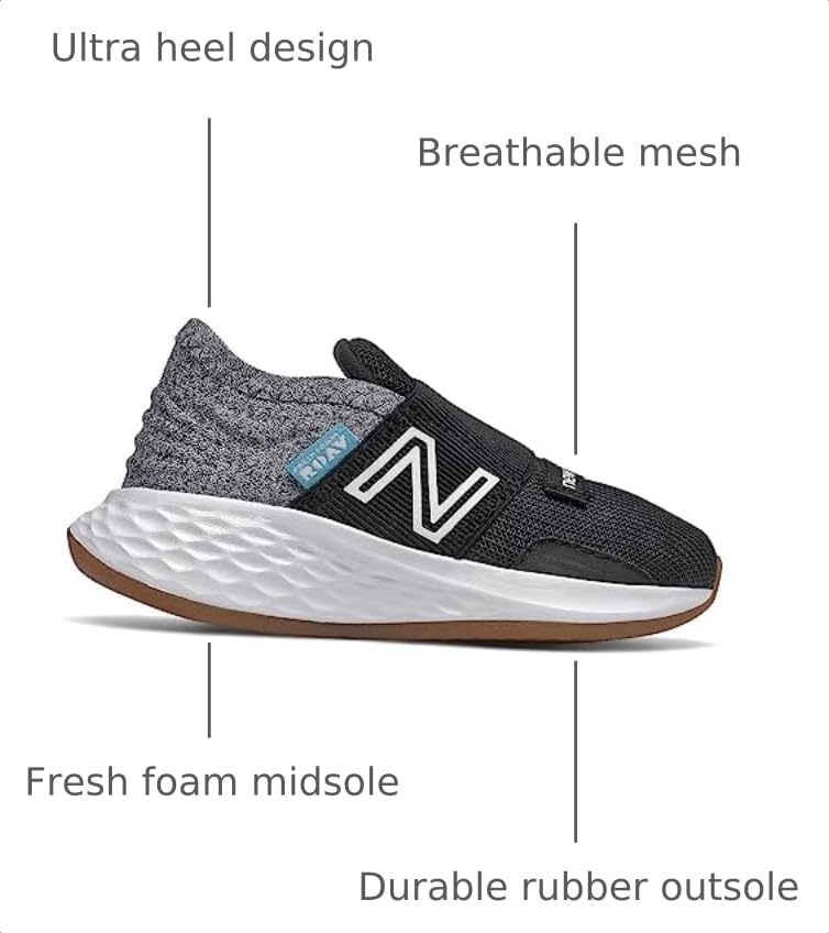 Image of New Balance Unisex Baby Fresh Foam Roav V1 Slip-on Sneaker