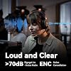 Hollyland Solidcom SE Full Duplex 4 Usuarios Cancelación de Ruido ENC Sistema de Intercomunicador Inalámbrico con Auriculares 1100ft Comunicación de Equipo con Silencio PTT Auricular de Una Sola Oreja para Producción de TV y Cine (Versión 2.4GHz) 6