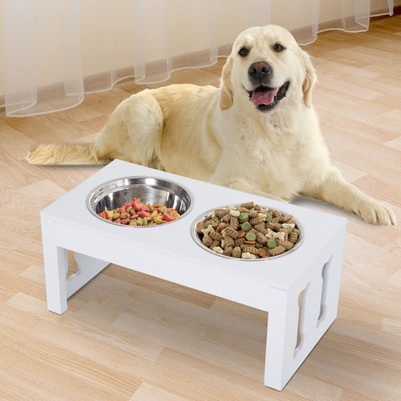 See full amazon price history chart for Sabri SHOPEE Big Dog & Cat Feeder Stand with 2 Stainless Steel Bowls/Pets Empire Bowls with Foldable Stand (White) Sabri SHOPEE Big Dog & Cat Feeder Stand with 2 Stainless Steel Bowls/Pets Empire Bowls with Foldable Stand (White) (B09V5259NX) Amazon Price History, Amazon Price Tracker