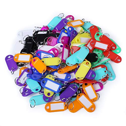 最安値 タグ キーホルダー 名札 1個セット 10色大量 業務用軽量で持ち運びことができますの価格比較