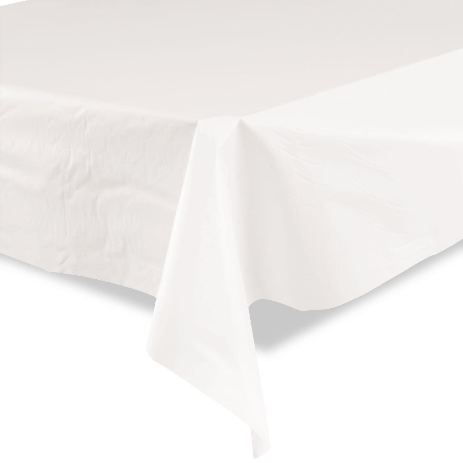 Tablemate BIO1403WH Bio-Degradable Plastic Table Cover, 40
