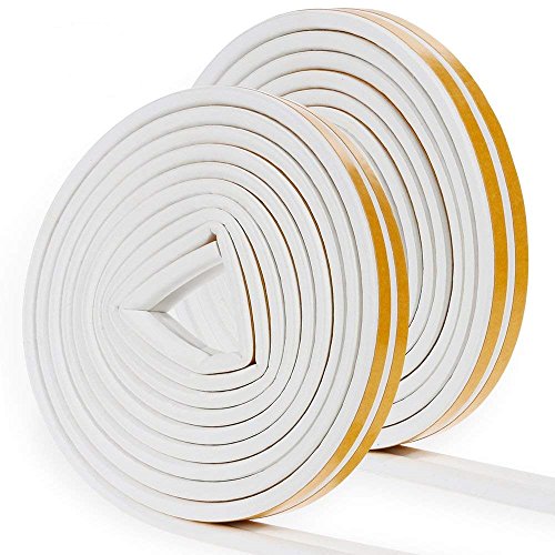 Preisvergleich Produktbild Faburo 2X6M Gummidichtung Dichtungsband für Türen Fenster Selbstklebendes Gummidichtung Fensterspalten Türen Fenster