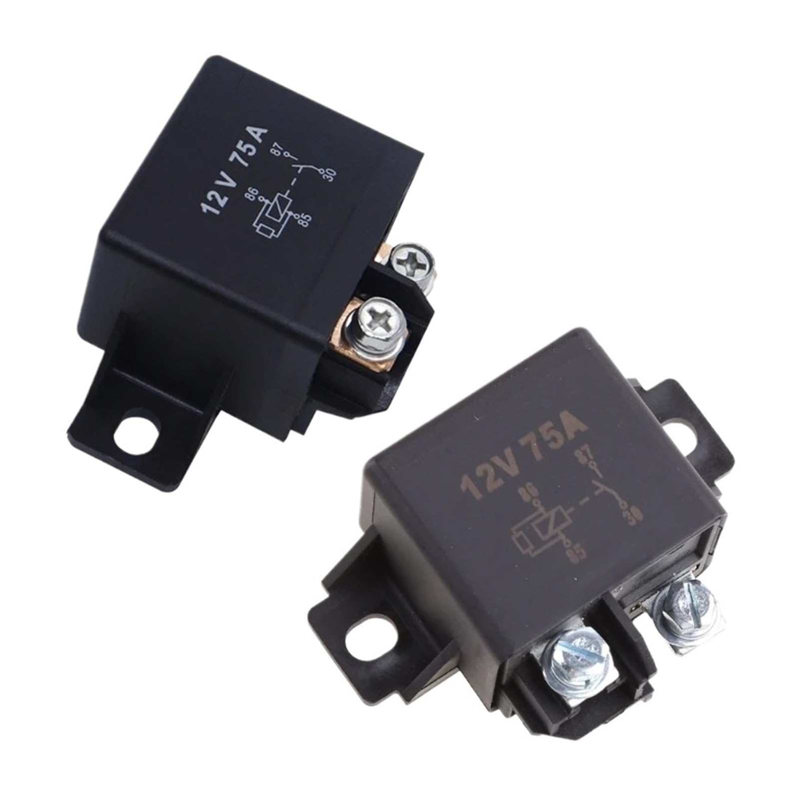 Relé de arranque for excavadora y montacargas, 75 A, 12 V, multiusos, resistente a altas temperaturas, gran capacidad, 0332002168