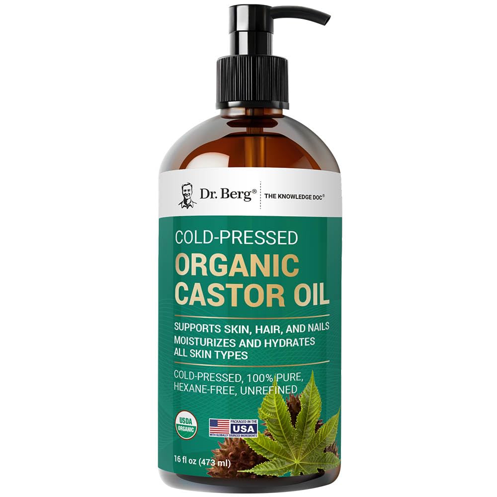Dr. Berg Nutritionals Dr. Berg Organic Castor Oil - hair treatment oils | Mubboo