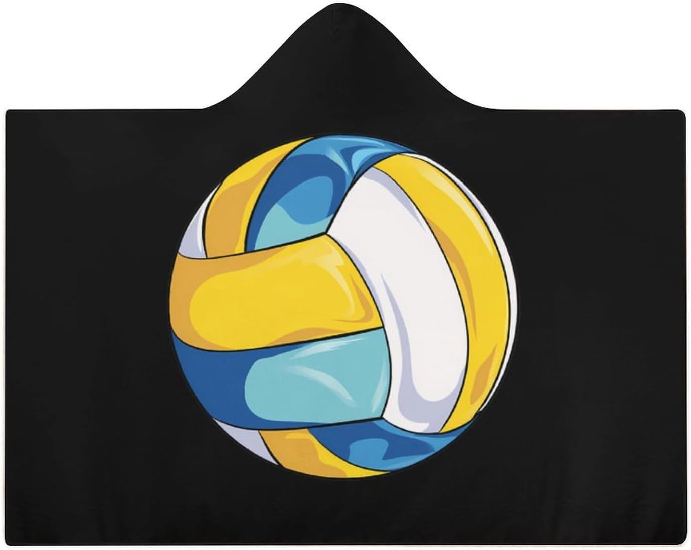 Volleyball Mom Wearable Blanket Oversized Throw Cape | Cozy Hooded Blanket Gifts for Women Men