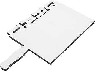 Garneck Decoração Placas De Ardósia De Fotos Para Sublimação Ventilador De Sinal De Foto Em Branco De Transferência Térmica Para Formatura/Aniversário/Aniversário (Grad) Decoração De Mesa