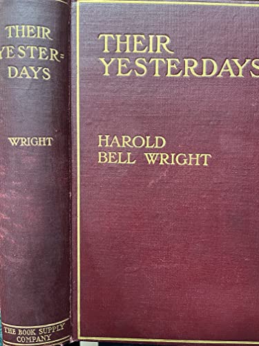 Their Yesterdays B0067NZ2A2 Book Cover