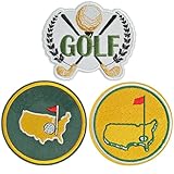 Golf Patch, Golf Iron on Patches for Hats, Shirt, Jacket Bag, Sport Decal Gift
