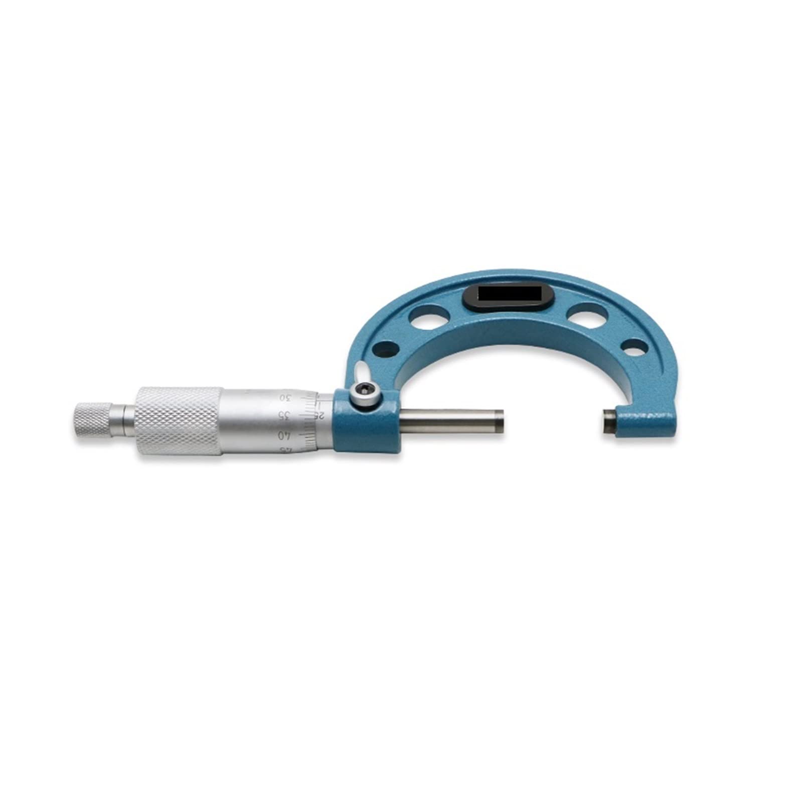 Micrómetro métrico 0.01 mm Micrómetro exterior azul 0,01 mm Herramientas de medición de calibrador(75-100mm)