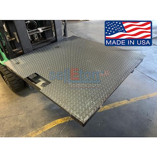 Báscula Industrial SellEton SL-900-USA 24"x24" 10000 lb x 2 lb miniatura 6