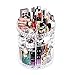 360 Degree Rotating Makeup Organizer, 7 Layers Adjustable Makeup Storage Organizer Box for Lipstick and Brushes, Large Capacity Acrylic Cosmetic Display Cases for Dresser and Bathroom1