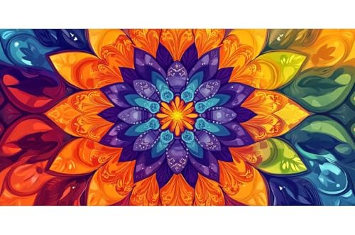 Kit Décor Cross Stitch Crystal Art avec strass premium 5D