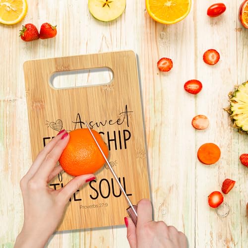 Friendship-Gifts-for-Women-Cutting-Board-A-Sweet-Friendship-Refreshes-The-Soul-Bamboo-Cutting-Board-Bible-Verse-Christian-Decorative-Cutting-Board-Kitchen-DecorGifts-for-The-Hostess-Friends Friendship Gifts for Women Cutting Board A Sweet Friendship Refreshes The Soul Bamboo Cutting Board Bible Verse Christian Decorative Cutting Board Kitchen DecorGifts for The Hostess Friends
