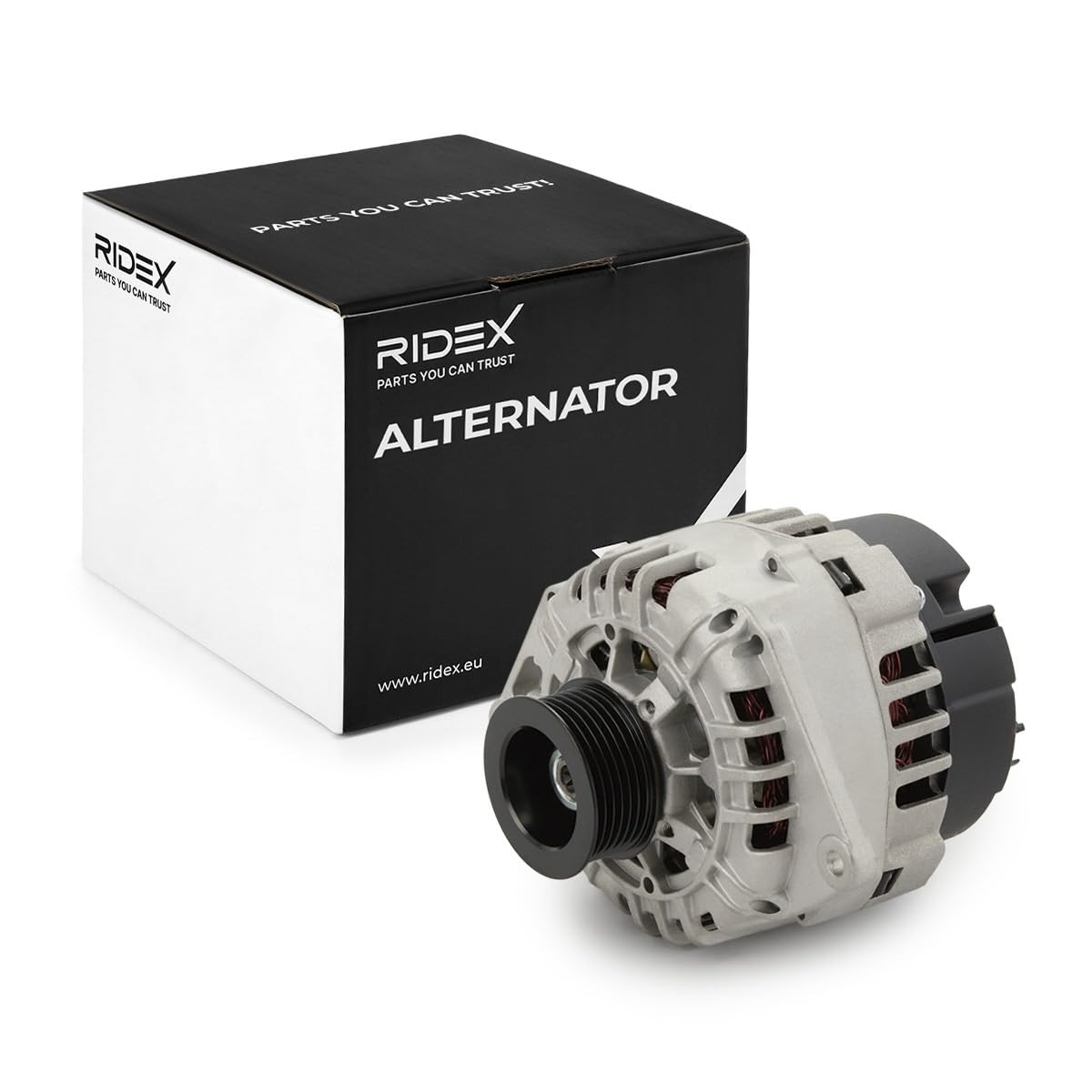 RIDEX 4G0105 Alternador con regulador incorporado Compatible con FIAT DUCATO Caja/Chasis 244