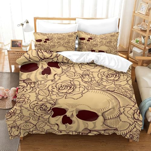 Housse de couette vector tattoo design contre l'usure du linge de lit