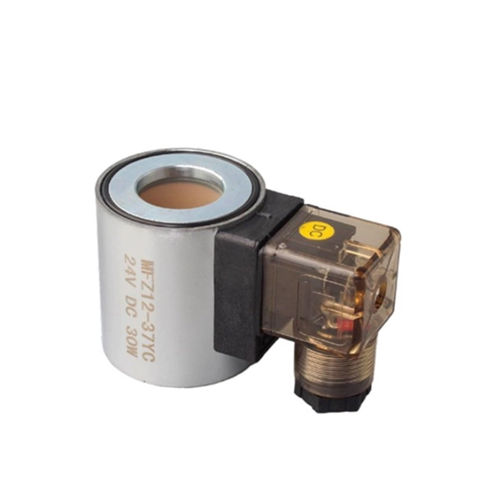 NYRXRYTCA Hydraulic Solenoid Valve Coil MFB12-37YC MFZ12-37YC 30W AC220V AC110V DC24V DC12V DC48V DC60V Hole Diameter 23mm Height(MFZ12-37YC DC72V)