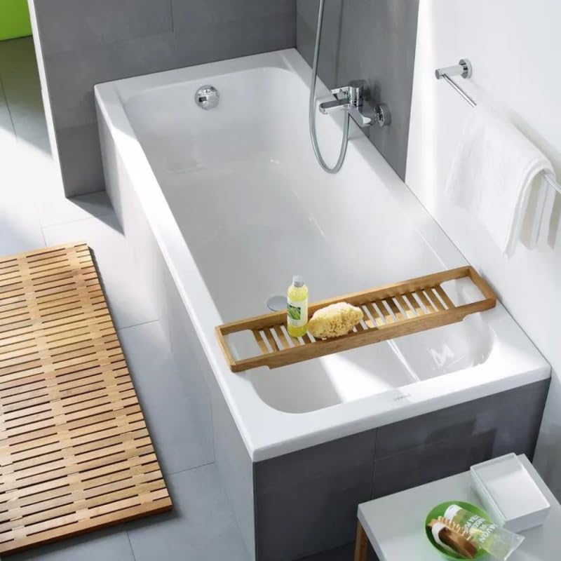 BAIGNOIRE D-CODE 170X70 BLANC AVEC PIEDS VIDAGE LATERAL DURAVIT