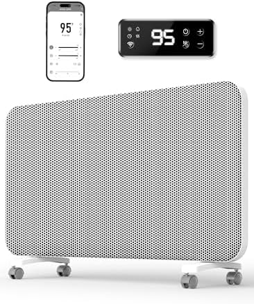 Convection Panel Space Heater Indoor Use, Large Room Electric Hea...