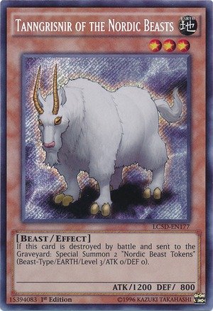 Amazon.com: YU-GI-OH! - Tanngrisnir of The Nordic Beasts (LC5D