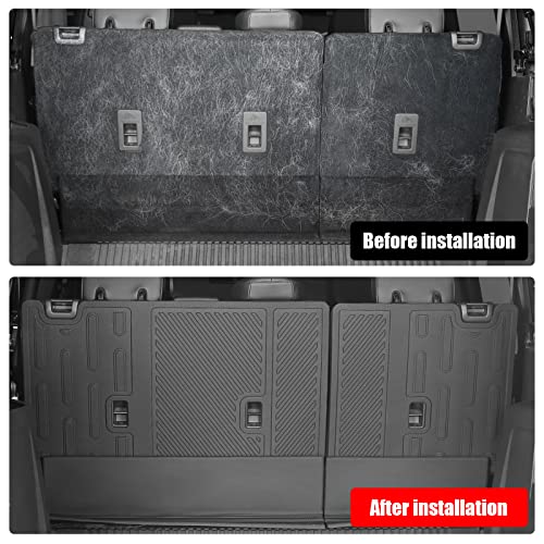 Image of Mabett Interior Cover Mats Set for 2021-2026 Ford Bronco Accessories 4-Door