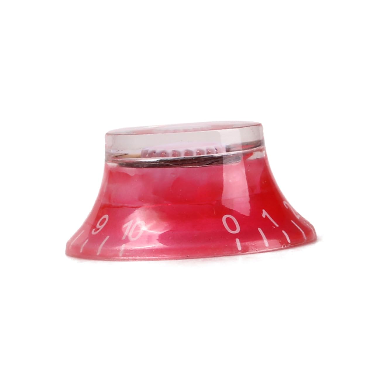 BESTonZON Guitar Parts 3pcs Shell Round Knobs Volume Tone Control Electric Guitar Replacement Knobs Gd49 Style