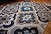 Generations New Contemporary Panel and Diamonds Modern Area Rug, 2' x 3', Beige/Navy/Coral/Blue/Grey